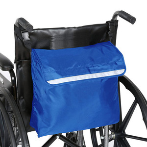 Sac de rangement à double niveau pour accoudoir et dossier de <span class=keywords><strong>fauteuil</strong></span> <span class=keywords><strong>roulant</strong></span> Oxford, avec fonction de suspension, pour <span class=keywords><strong>fauteuil</strong></span> <span class=keywords><strong>roulant</strong></span> électrique, utilisation en armoire - Product Image 5