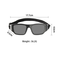 Lunettes Stroboscopiques Intelligentes pour l'Entraînement de la Réaction et des Réflexes Sportifs, pour une Vision Améliorée dans le Football, le Basketball et l'Équipement d'Entraînement