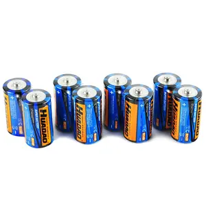 Cuanen 1.5V C taille UM2 Batteries carbone Zinc e14 batterie robuste pour télécommandes et jouets