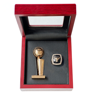 Bague de championnat personnalisée des <span class=keywords><strong>Bulls</strong></span> de Chicago 1991 avec ensemble de trophées, cadeau commémoratif pour les fans, bague de champions personnalisée - Product Image 3