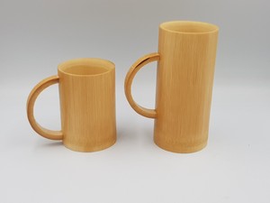 Tasse à boissons personnalisée avec poignées en bambou 100% naturel, tasse à thé en bois, tasse à café, tasse à vin, tasse à café - Product Image 4