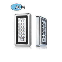 Автономная металлическая система контроля доступа IP67, Водонепроницаемый дверной контроллер доступа RFID с клавиатурой