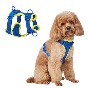 大型犬のためのカスタマイズされた印刷犬ハーネスクリスマスカスタムペットハーネスOEM/ODM - Product Image 1