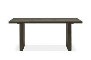 Tablón de roble reciclado de mediados de siglo, muebles de restaurante de madera maciza, mesa Rectangular, comedor, mesa de madera - Product Image 2