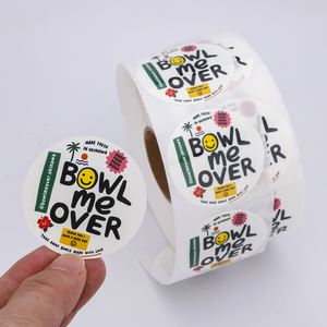 Pegatinas Personalizadas FX, Etiquetas Adhesivas Impermeables para Alimentos, Impresión de Logotipos en Vinilo para Empaques de Productos para Llevar - Product Image 1