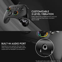 Control de Juego Fantech GP15 Lite con Efecto RGB, Compatible con Joycon para una Experiencia de Juego Definitiva