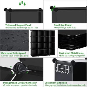 Organizzatore da armadio per bambini da 16 cubi, - Product Image 5