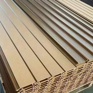 Revêtement mural extérieur en WPC classique à rainures, panneau mural extérieur - Product Image 5