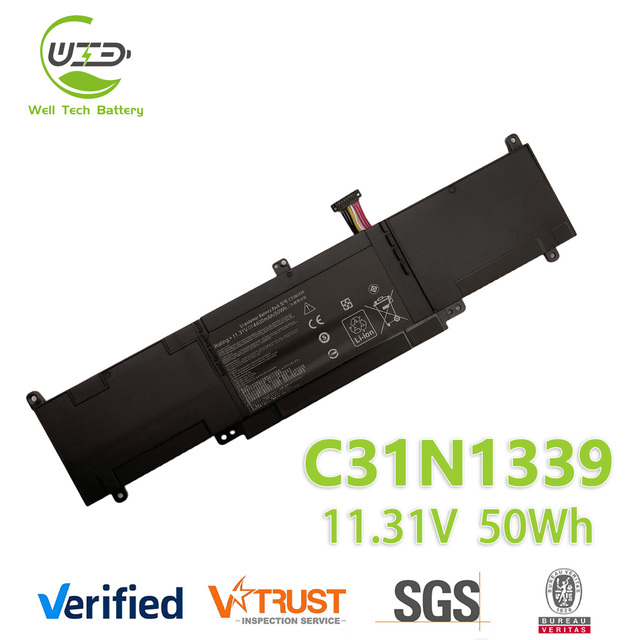 Replacement C31N1339 Laptop Battery for ASUS ZenBook U303L UX303L Transformer Book Flip TP300L Q302L 0B200-00930000