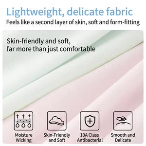 Culotte sans couture en lyocell à taille mi-haute, motif dessin animé, antibactérienne, coupe triangle, pour écolière de 12 ans - Product Image 6