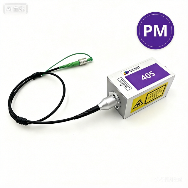 Stable Polarization 405nm Laser Module, 50mW, OEM Ready for Precision Sensing & Analysis Systems