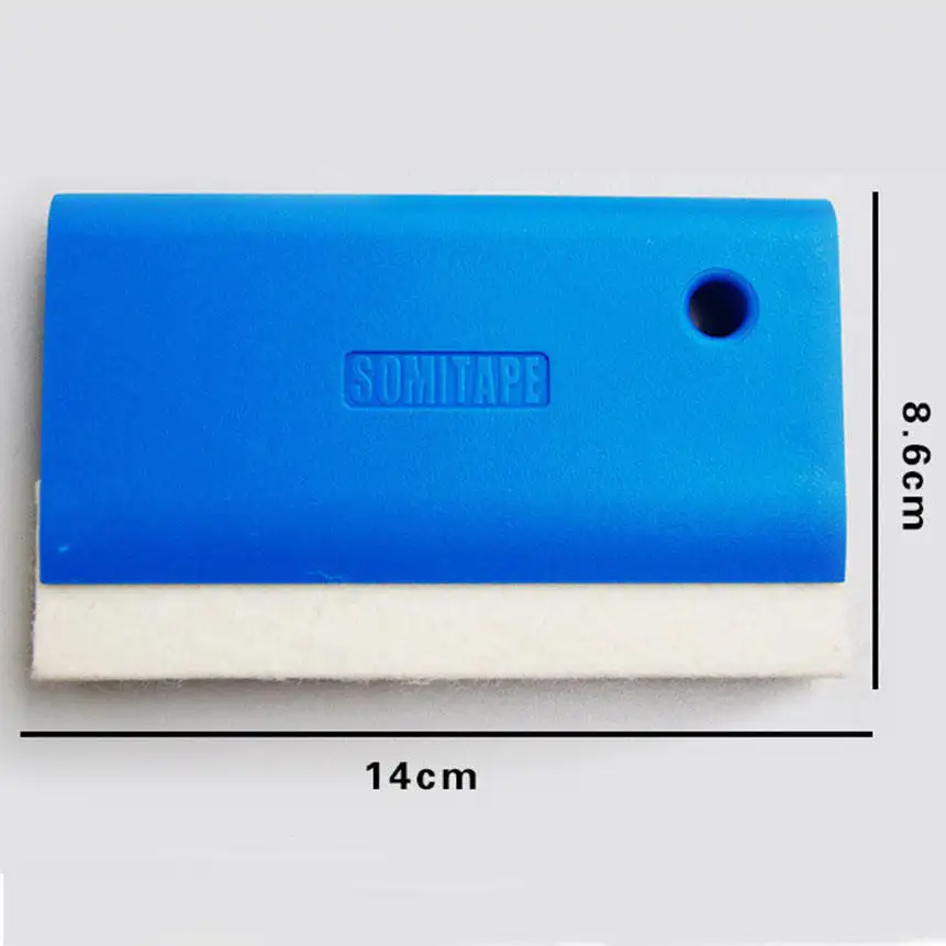 Wool squeegee glass squeegee suede wool felt cloth ppf rectangle squeegee