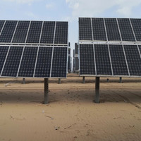 Kit de suivi solaire par galvanisation à chaud 7kw suite du soleil, 2 axes, système de montage, livraison gratuite