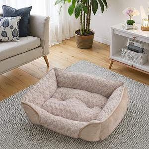 Thân Thiện Với Môi Tăng Nhung Ấm Áp Và Thoải Mái Mô Hình Rắn Cổ Điển Siêu Mềm Giường Con Chó Nhà Máy Bán Hàng Trực Tiếp - Product Image 2