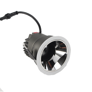 Spot LED encastré en aluminium à hauteur réglable, angle de faisceau 120°, intensité variable, blanc chaud 5000K, design moderne, IRC90, garantie 3 ans - Product Image 2