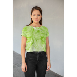 Maglione per bambini Lime Juice (2) T-shirt corta con stampa all-over - Product Image 1