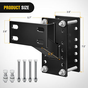 AMBITION <span class=keywords><strong>Support</strong></span> <span class=keywords><strong>de</strong></span> pneu <span class=keywords><strong>de</strong></span> <span class=keywords><strong>secours</strong></span> en acier à haute résistance antirouille <span class=keywords><strong>pour</strong></span> remorques et bateaux - Product Image 2