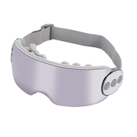 Masseur oculaire intelligent à un clic, design léger, avec chaleur et froid, musique Bluetooth, vibrations haute fréquence, masque pour les yeux