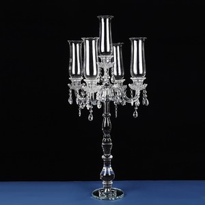 K9 10 Arms 5 Head 8 Arms Head 9 Arms <b>Large</b> Tall Floor Wedding Table <b>Candle</b> Holder Glass Crystal Candelabra Centerpieces - Product Image 1