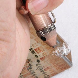 Multifunctional Anti-Slip Men's Brass Ballpoint Rollerball <b>Pen</b> Tungsten Steel Tip Car Spare Broken Window 0.7mm Blue Ink - Product Image 6