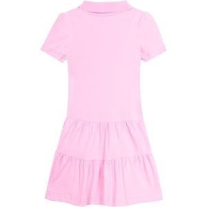 Vestido Polo de Piqué para Niñas, Manga Corta, Uniforme Escolar, Tejido de Algodón - Product Image 3