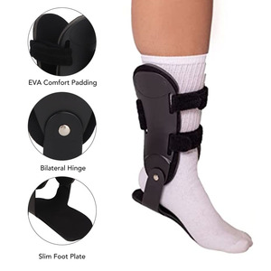 Attelle de cheville articulée bilatérale réglable en plastique pour blessures sportives/faiblesses/entorses/in stabilité - Product Image 3