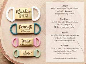 Высококачественный металлический ошейник для собак с лазерной надписью watch Id <span class=keywords><strong>Tag</strong></span> - Product Image 3