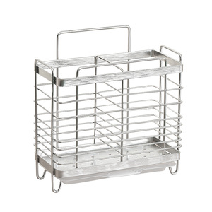 Ripai – support de rangement pour couverts en acier inoxydable, organisateur de cuisine multifonction pour cuillères, fourchettes, baguettes, porte-vaisselle - Product Image 4