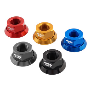Muqzi Mtb Xe Đạp <span class=keywords><strong>Hub</strong></span> Nuts M9 M10 3/8 Nuts Gấp Xe Đạp Phía Trước Bánh Xe Phía Sau <span class=keywords><strong>Hub</strong></span> Cố Định Nut - Product Image 2