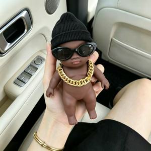 Muñeca Natasha de 14 cm, Figura de Acción, Juguete Antiestrés, Pequeño, Negro, Alivia la Ansiedad, Regalo para Niños - Product Image 1