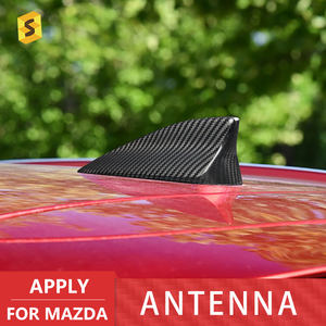 Наружные аксессуары из натурального углеродного волокна, универсальная декоративная антенна из углеродного волокна для <span class=keywords><strong>Mazda</strong></span> Axela CX-<span class=keywords><strong>3</strong></span> CX-4 CX-5 CX-8 - Product Image 2