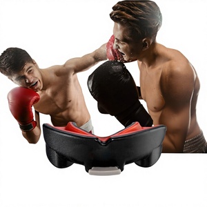 Protège-dents de boxe universel en caoutchouc écologique, matériau de qualité alimentaire pour le sport - Product Image 1