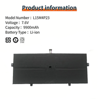 Batterie d'ordinateur portable L15M4P23 pour Lenovo Yoga 5 Pro 910 910-13IKB L15M4P21 L15C4P22 L15C4P21 5B10L46105 5B10L22508 Batterie d'ordinateur portable