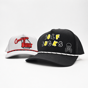 Robust Construction 5 Panel Solid <b>Waterproof</b> Golf Cap Custom Embroidery Logo Low MOQ OEM Quick Dry High Density Fabric Sports - Product Image 4