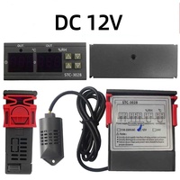 Contrôleur de température numérique STC-3028 avec affichage, interrupteur électronique et capteur de température