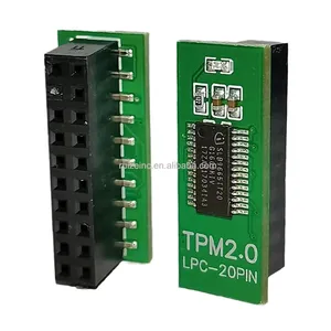Tpm Module 20pin Lpc Encryption Security Module Remote Card Support 2.0 Version Dedicated Board