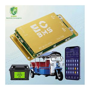ECBMS 4s 16s 5s 48v 12v 100a 40a ESS <span class=keywords><strong>Pro</strong></span> BMS LiFePO4 Li-ion UART Balance Activo Carga a Baja Temperatura Inversor Híbrido Batería - Product Image 1