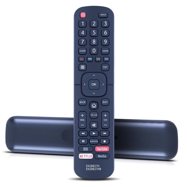 EN2B27HB Replace Remote Control Fit for Hisense TV Remote Control H32A5600 H32A5840 H43A6100 H43A6140 H43B7100 H50B7300