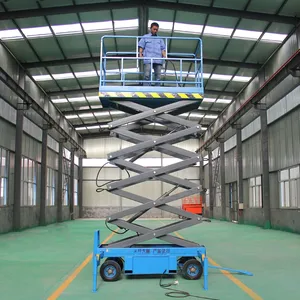 2024 Bestseller 8M 10M 12M 16M 18M 320KG 500KG Aerial Working Platform Scissor Lift