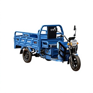 Triciclo Eléctrico de Carga Pesada con Volquete, para Agricultura, Fabricantes Transfronterizos, Carrocería Abierta, Batería de 12V - Product Image 1