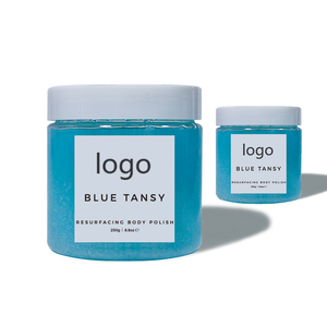HANLINGER Gommage Corporel Exfoliant à la Tanaisie Bleue, Hydratant, Éclaircissant et Adoucissant, à la Vitamine C, Marque Privée - Product Image 1