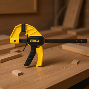 Abrazadera de liberación rápida DeWalt de 12 pulgadas con mango de barra de acero, herramienta de sujeción para carpintería - Product Image 3