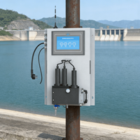 Sistema de Monitoreo de Calidad del Agua Multiparamétrico en Línea, Modelo Personalizado, Sensor Integrado, Estación de Análisis de Agua