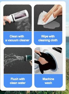 Der beliebteste PU-Leder-Hund Autos itz bezug Kratz fester rutsch fester Rücksitz bezug mit hartem Boden verlängerung für Haustiere - Product Image 5