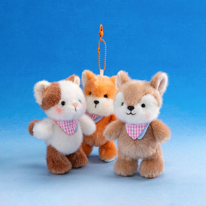 Llaveros <span class=keywords><strong>de</strong></span> Peluche Personalizados al por Mayor, Figuras Colgantes para Bolsos, Juguetes <span class=keywords><strong>de</strong></span> Peluche Suaves <span class=keywords><strong>de</strong></span> Anime, Lindos Animales <span class=keywords><strong>de</strong></span> Peluche - Product Image 3