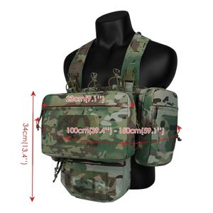 Gilet tactique ARTEX en nylon 1000D, série de gilets de chasse, camouflage, équipement de tir, équipement tactique, gilet tactique - Product Image 2