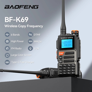 Radio bidirectionnelle sans fil Sanda Baofeng BF-K69 K69 Walkie Talkie Camouflage Multi-bandes VHF UHF FM <span class=keywords><strong>Type</strong></span>-C Longue Portée Radio Amateur K6 K68 - Product Image 4