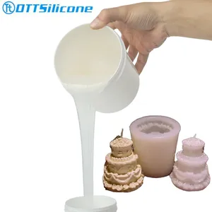 RTV2 Silicone Liquid Silicone Rubber For Food Molds Making