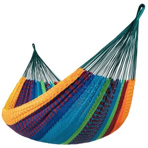 Portable Cotton <b>Hammock</b>, All-in-One Storage Bag <b>Hammock</b> for Outdoor Camping, Garden, and Home Use - Product Image 1