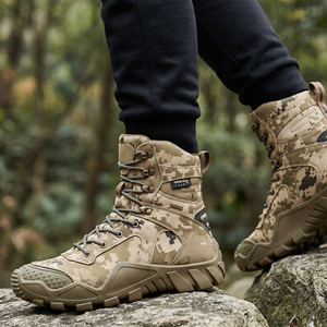 Bottes tactiques numériques de camouflage vert olive AS33 de 8 pouces DFA34 en gros, en stock et personnalisables, disponibles sur mesure - Product Image 2